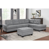  Furniture of America Linore Fabric Sectional CM6493-SECT IMAGE 2