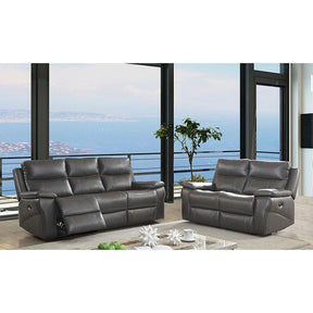  Furniture of America Lila CM6540-LV-PM Power-Assist Love Seat IMAGE 1