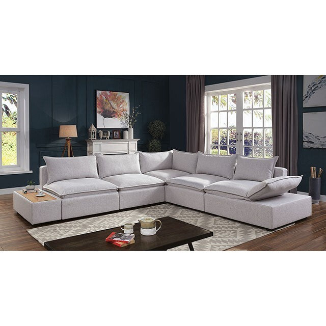  Furniture of America Arlene Fabric Sectional CM6547-SECT IMAGE 3