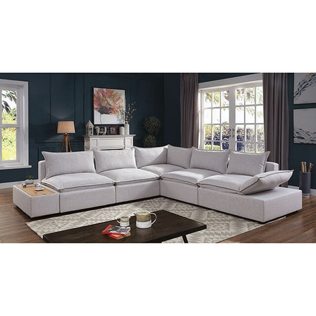  Furniture of America Arlene Fabric Sectional CM6547-SECT IMAGE 3