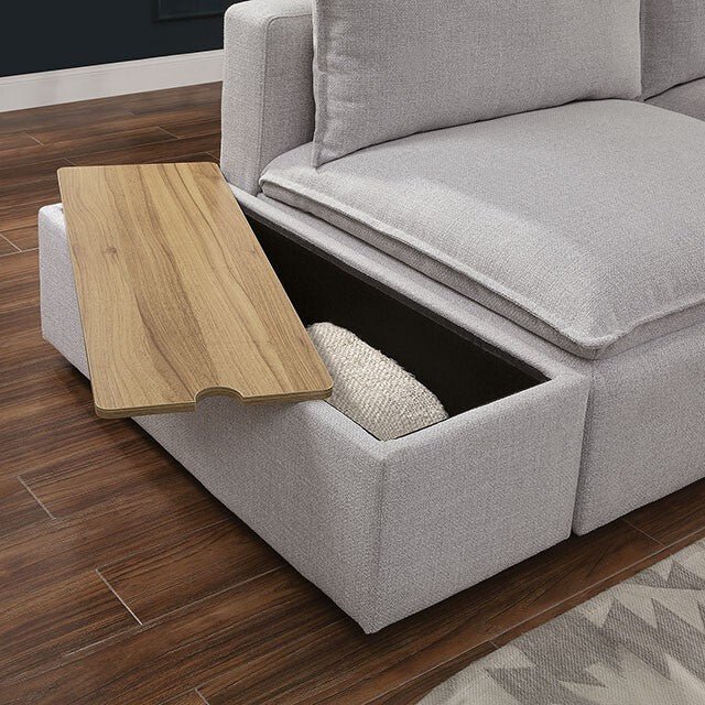  Furniture of America Arlene Fabric Sectional CM6547-SECT IMAGE 4
