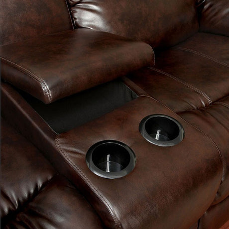  Furniture of America Winslow CM6556L-CT Love Seat w/ Center Console IMAGE 3