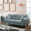  Furniture of America Phillipa Stationary Fabric Sofa CM6610-SF IMAGE 1