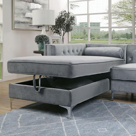  Furniture of America Amie CM6652GY-SECT Sectional IMAGE 3