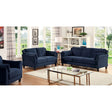  Furniture of America Ysabel Stationary Fabric Loveseat CM6716NV-LV-PK IMAGE 1