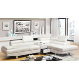  Furniture of America Kemina CM6833WH-SET Sectional IMAGE 2