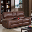  Furniture of America Walter CM6950BR-LV Love Seat IMAGE 1