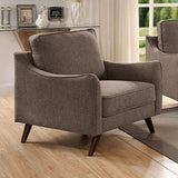 Furniture of America Maxime Stationary Fabric Chair CM6971BR-CH IMAGE 1