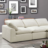  Furniture of America Joel Fabric Sectional CM6974BG-4SEAT IMAGE 1
