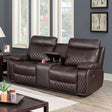  Furniture of America Manda CM6978-LV Love Seat IMAGE 1