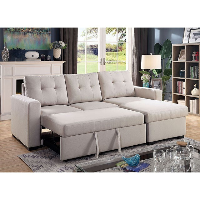  Furniture of America Jacob Fabric Sectional CM6985LG-SECT IMAGE 3