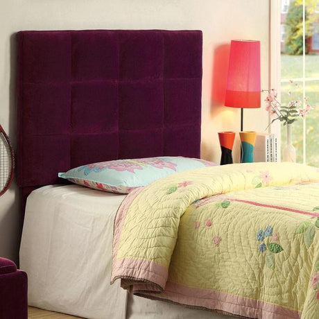 Furniture of America Pebble CM7063PR-HB-T Twin Headboard IMAGE 1