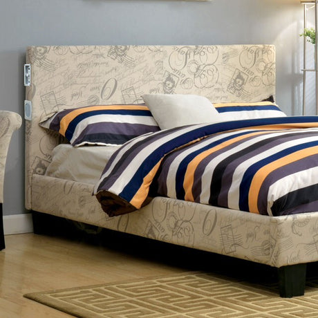  Furniture of America Evans CM7099WT-CK-BED Cal.King Bed IMAGE 4