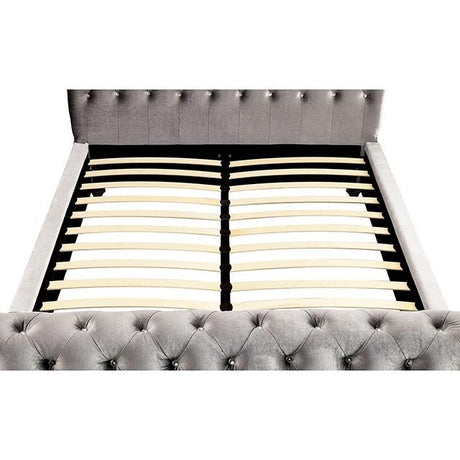  Furniture of America Noella CM7128GY-Q-BED-VN Queen Bed, Gray IMAGE 8