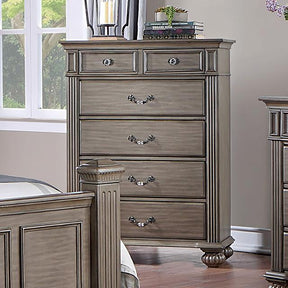  Furniture of America Syracuse CM7129GY-C Chest IMAGE 1