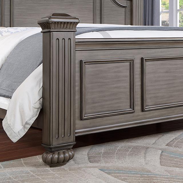  Furniture of America Syracuse CM7129GY-EK-BED E.King Bed IMAGE 4