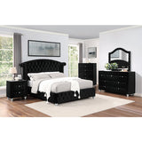  Furniture of America Zohar 5-Drawer Chest CM7130BK-C IMAGE 2