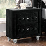  Furniture of America Zohar 2-Drawer Nightstand CM7130BK-N IMAGE 1