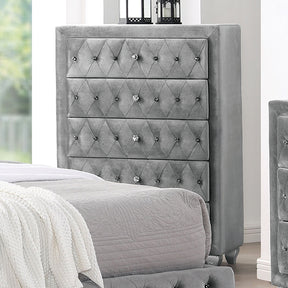  Furniture of America Zohar 5-Drawer Chest CM7130GY-C IMAGE 1