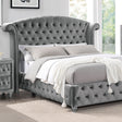  Furniture of America Zohar King Bed CM7130GY-EK-BED IMAGE 1