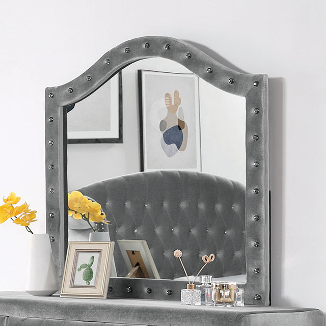  Furniture of America Zohar Dresser Mirror CM7130GY-M IMAGE 1