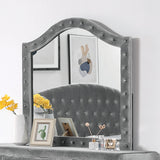  Furniture of America Zohar Dresser Mirror CM7130GY-M IMAGE 1
