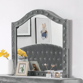 Furniture of America Zohar Dresser Mirror CM7130GY-M IMAGE 1