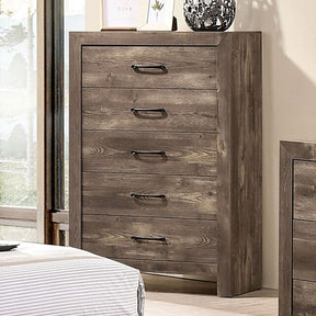  Furniture of America Larissa 5-Drawer Chest CM7149C IMAGE 1