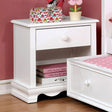  Furniture of America Dani CM7159WH-N-VN Night Stand IMAGE 1