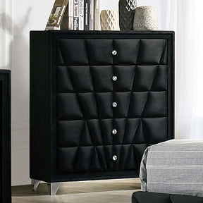  Furniture of America Carissa CM7164BK-C Chest IMAGE 1