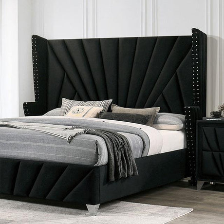  Furniture of America Carissa CM7164BK-EK-BED E.King Bed IMAGE 1