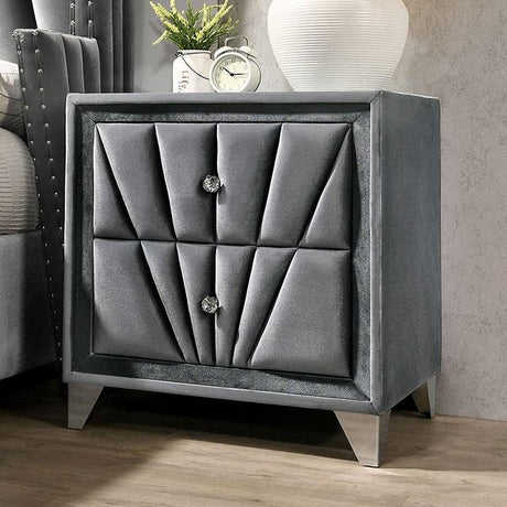  Furniture of America Carissa CM7164N Night Stand IMAGE 3
