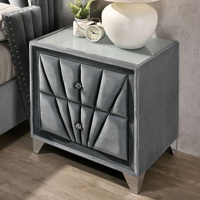  Furniture of America Carissa CM7164N Night Stand IMAGE 4