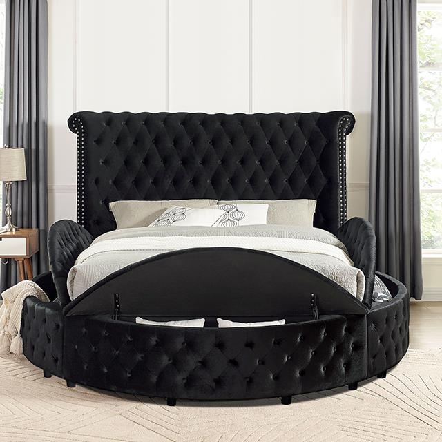  Furniture of America Sansom CM7178BK-Q-BED Queen Bed IMAGE 4