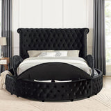  Furniture of America Sansom CM7178BK-Q-BED Queen Bed IMAGE 4