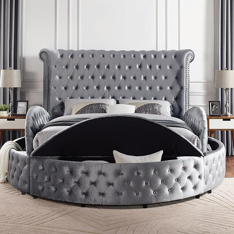  Furniture of America Sansom CM7178GY-Q-BED Queen Bed IMAGE 5