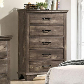  Furniture of America Fortworth 5-Drawer Chest CM7186C IMAGE 1