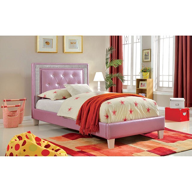  Furniture of America Lianne Twin Bed CM7217PR-T-BED-VN IMAGE 1