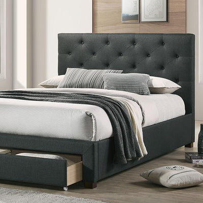  Furniture of America Sybella CM7218DG-EK-BED E.King Bed IMAGE 1