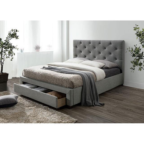  Furniture of America Sybella CM7218GY-Q-BED Queen Bed IMAGE 2