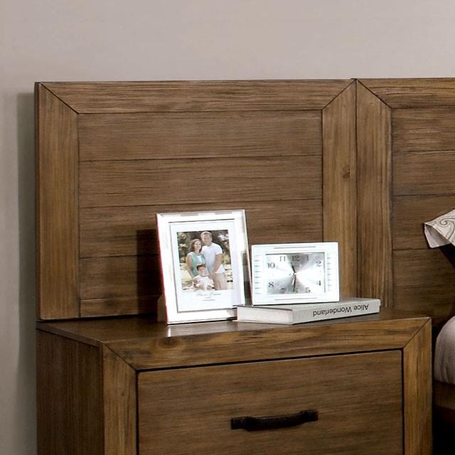  Furniture of America Bairro CM7250NP Night Stand Pier IMAGE 1