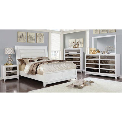 Furniture of America Golva CM7295WH-EK-BED E.King Bed IMAGE 1