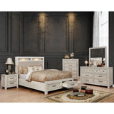  Furniture of America Tywyn King Bed CM7365WH-EK-BED IMAGE 1