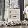  Furniture of America Tywyn CM7365WH-N Night Stand IMAGE 1