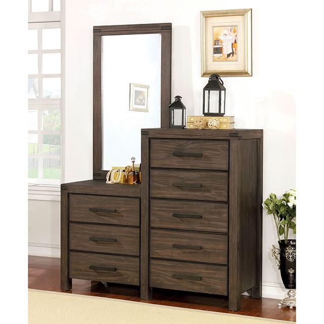  Furniture of America Rexburg CM7382CM 8-Drawer Dresser Mirror IMAGE 1