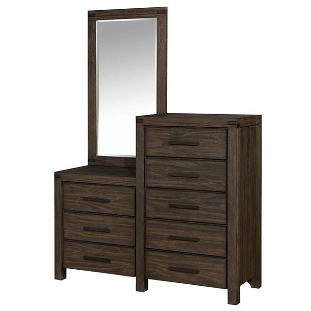  Furniture of America Rexburg CM7382CM 8-Drawer Dresser Mirror IMAGE 3