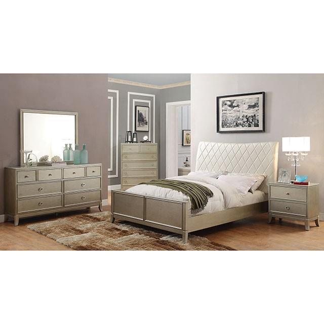  Furniture of America Enid CM7430CK-BED Cal.King Bed IMAGE 1
