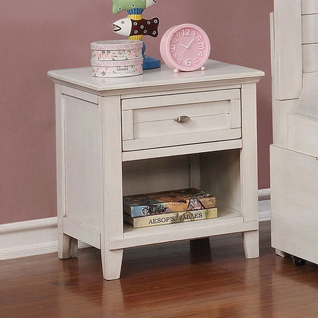  Furniture of America Brogan CM7517WH-N Night Stand IMAGE 2