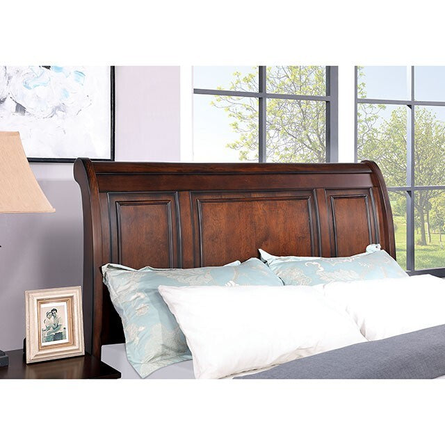  Furniture of America Wells King Bed CM7548CH-DR-EK-BED IMAGE 3