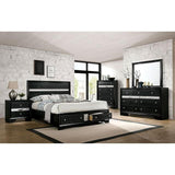  Furniture of America Chrissy CM7552BK-EK-BED E.King Bed IMAGE 2